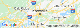 Knoxville map